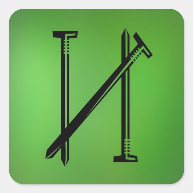 Sticker Carré Ongles AH2010 (Devant)