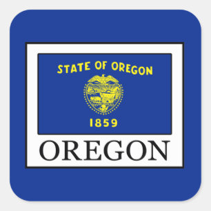 Sticker Carré Oregon