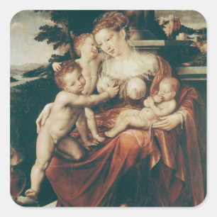 Sticker Carré Organisme de bienfaisance, 1544-58
