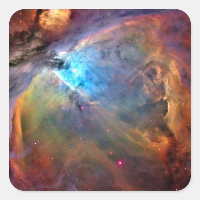 Sticker Carré Orion Nebula Space Galaxy (Devant)