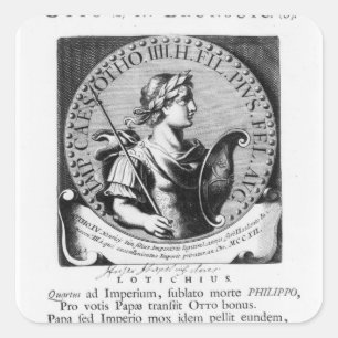 Sticker Carré Otto IV de Brunswick