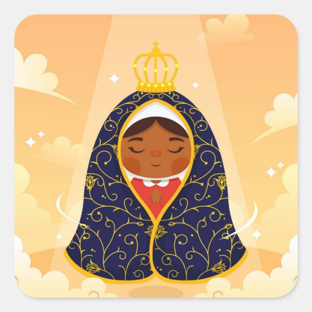 Sticker Carré Our Lady of Aparecida (Devant)