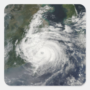 Sticker Carré Ouragan Sinlaku