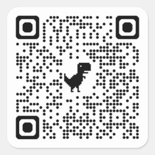 Sticker Carré Outil Code QR avant vente