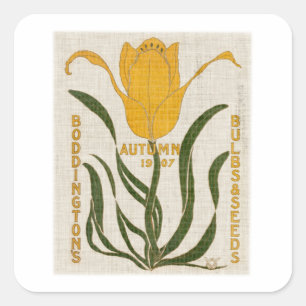 Sticker Carré Packs de graines de fleurs I