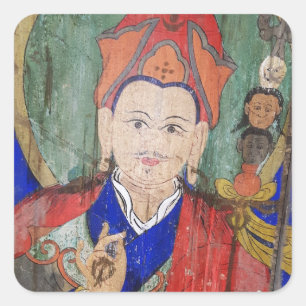 Sticker Carré Padmasambhava, Bouddha - Guru Rinpoche, Népal