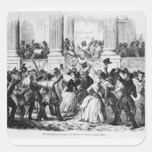 Sticker Carré Palais des princes de la Prusse à Berlin