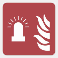 Panneau de sécurité de l'alarme incendie