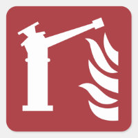 Panneau de sécurité du moniteur d'incendie