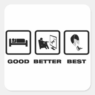 Sticker Carré Paramotoring