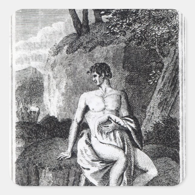 Sticker Carré Parc Mungo en Afrique (Devant)