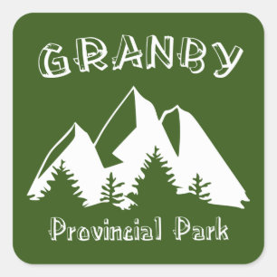 Sticker Carré Parc provincial Granby