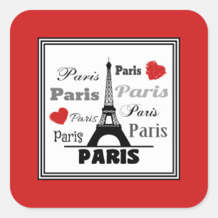 Sticker Carré Paris