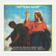 Pas aujourd'hui Satan Matthew 4:10