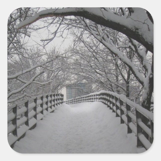 Sticker Carré Passerelle (Devant)