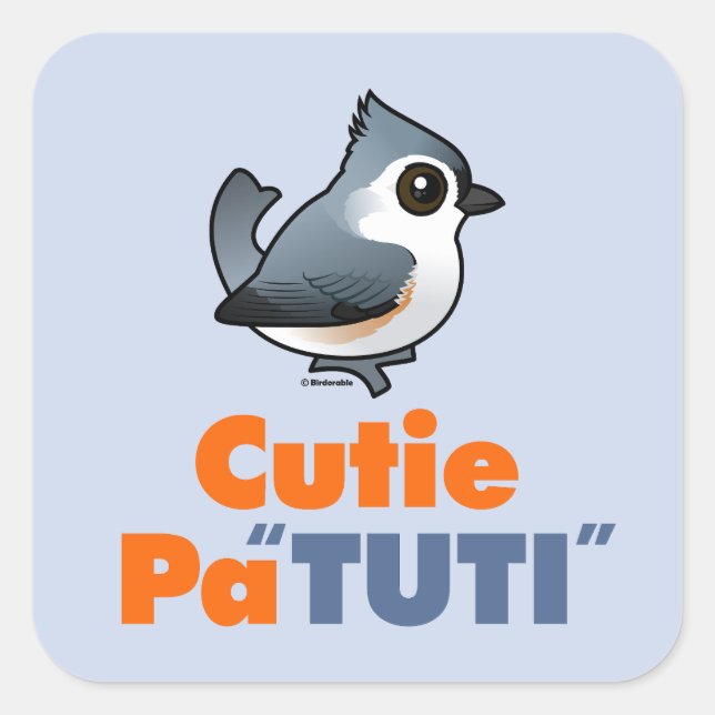 Sticker Carré PaTUTI (Devant)