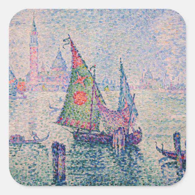 Sticker Carré Paul Signac (Devant)