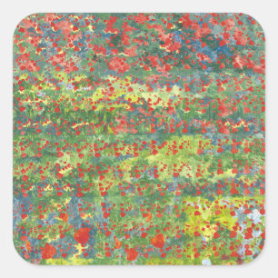 Sticker Carré Pavots 2012