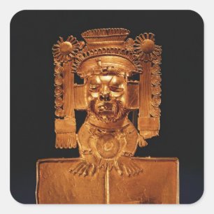 Sticker Carré Pectoral du dieu Xipe Totec