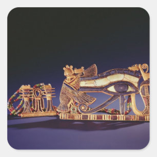 Sticker Carré pectorale à colonne mousseuse et pectorale à oeil