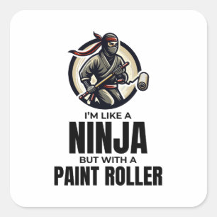 Sticker Carré Peinture murale Peinture de la maison Décorateur i