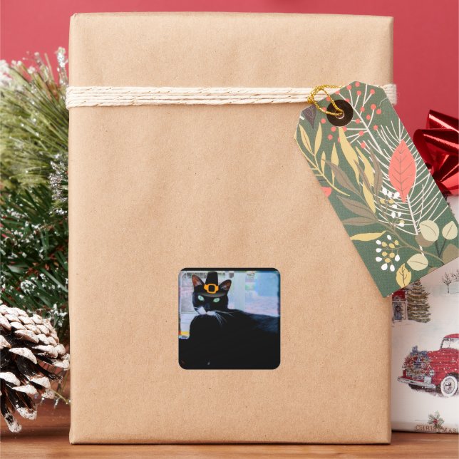 Sticker Carré Pèlerin Lucy (vacances)