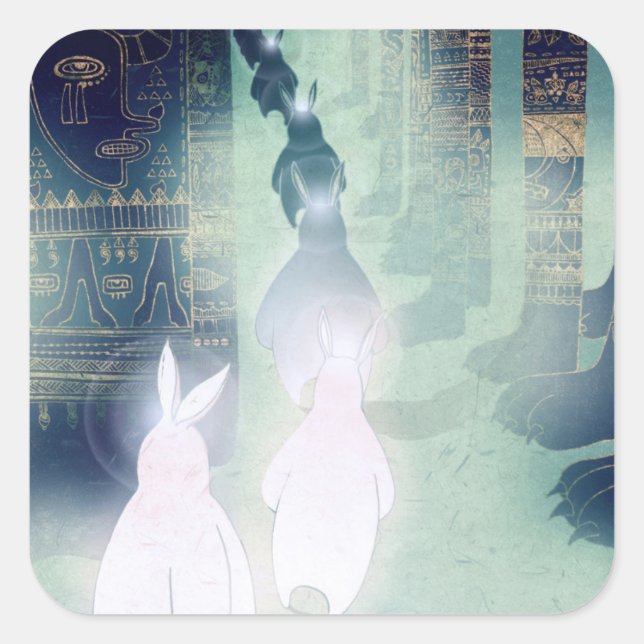 Sticker Carré Pèlerinage 2012 (Devant)