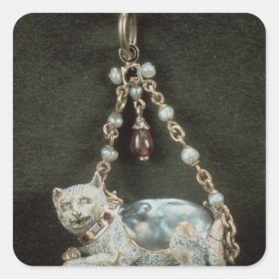 Sticker Carré Pendentif