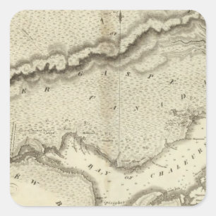 Sticker Carré Péninsule de Gaspé