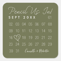 Pensez-Nous Dans Le Calendrier Vert Minimal Sauveg