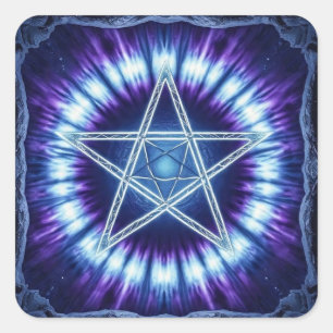 Sticker Carré Pentacles4Pagans