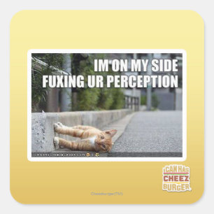 Sticker Carré Perception Ur Fuxing