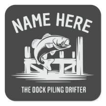 Personalized Name Dock Shadow Bass