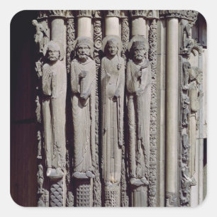 Sticker Carré Personnalité inconnue, roi Salomon