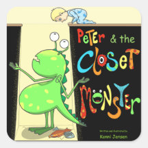 Peter et le monstre du placard, couverture