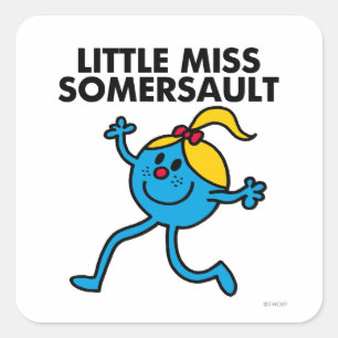 Sticker Carré Petite Mlle Somersault Marcher Tall