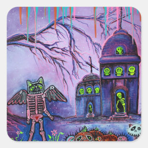 Sticker Carré Phantasme