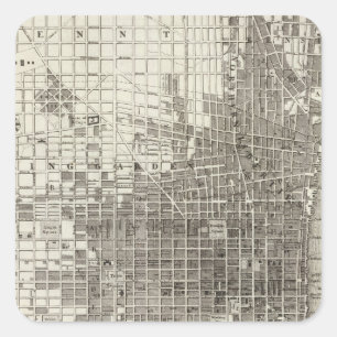 Sticker Carré Philadelphie 4