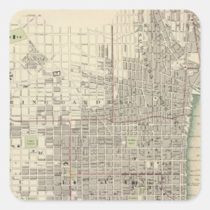 Sticker Carré Philadelphie 8