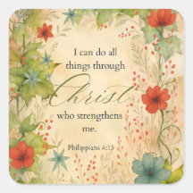 Philippiens 4:13 Je peux faire toutes choses Vinta