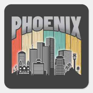 Sticker Carré Phoenix Arizona