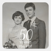 photo personnalisé d'anniversaire de mariage moder