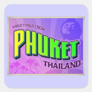 STICKER CARRÉ PHUKET