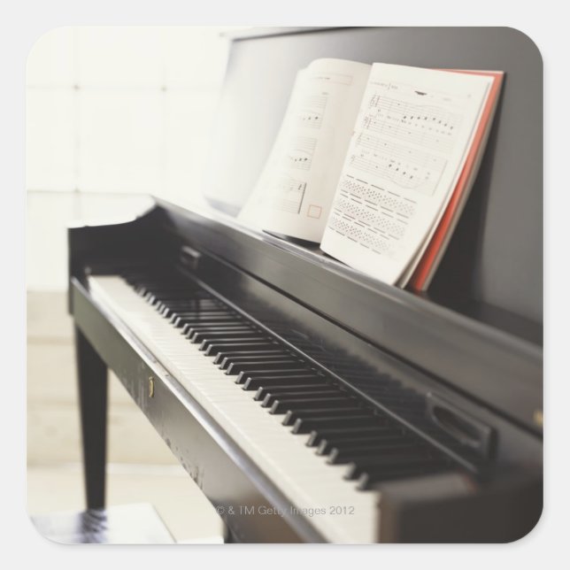 Sticker Carré Piano (Devant)