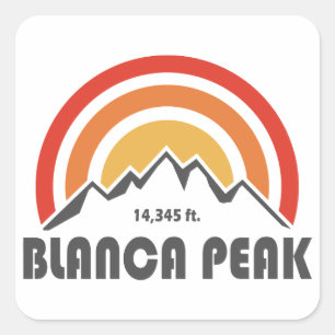 Sticker Carré Pic Blanca