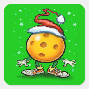 Sticker Carré Pickleball