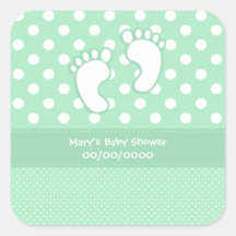 Pieds bébé baby shower