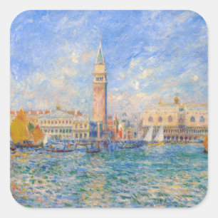 Sticker Carré Pierre-Auguste Renoir - Venise, le Palais des Doge