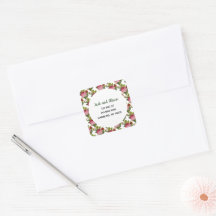 Pink Rose Minimum Floral Green Leaf