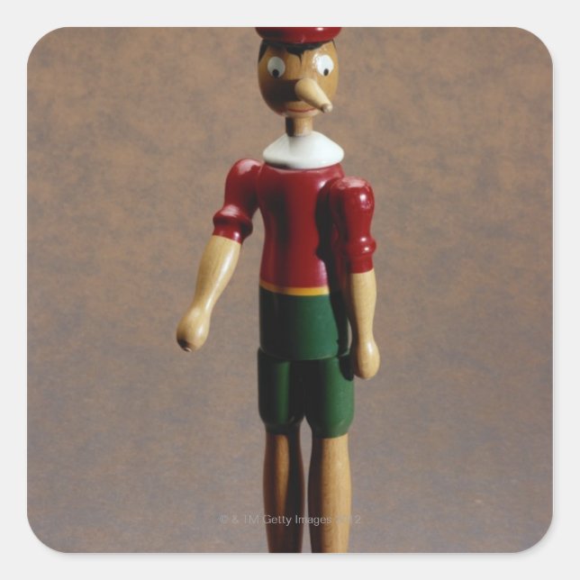 Sticker Carré Pinocchio (Devant)
